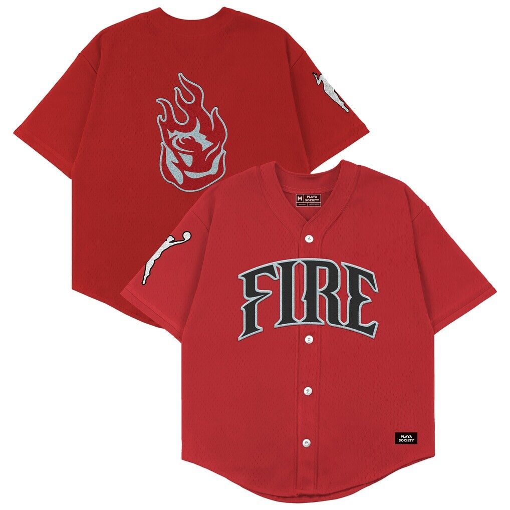 Portland Fire Playa Society Unisex Baseball Fashion Jersey