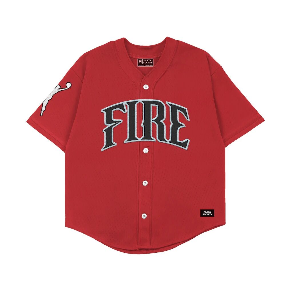 Portland Fire Playa Society Unisex Baseball Fashion Jersey