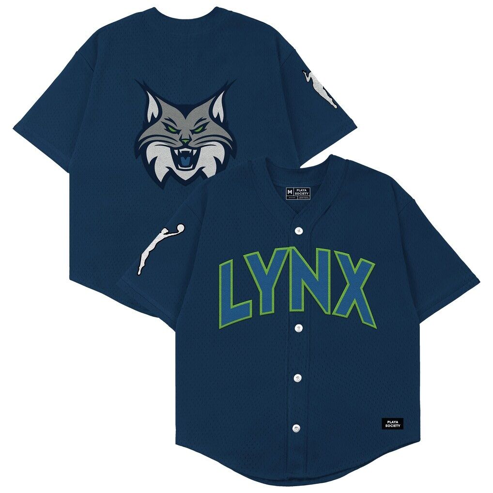 Minnesota Lynx Playa Society Unisex Baseball Fashion Jersey
