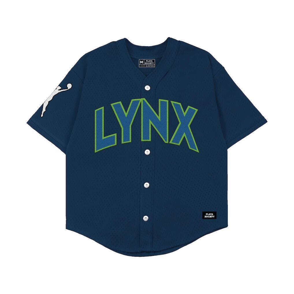 Minnesota Lynx Playa Society Unisex Baseball Fashion Jersey