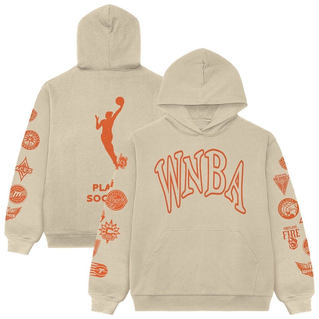 WNBA Playa Society League Hoodie - Oatmeal