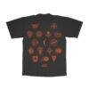 WNBA Playa Society Unisex Sketch T-Shirt - Black - Detail View