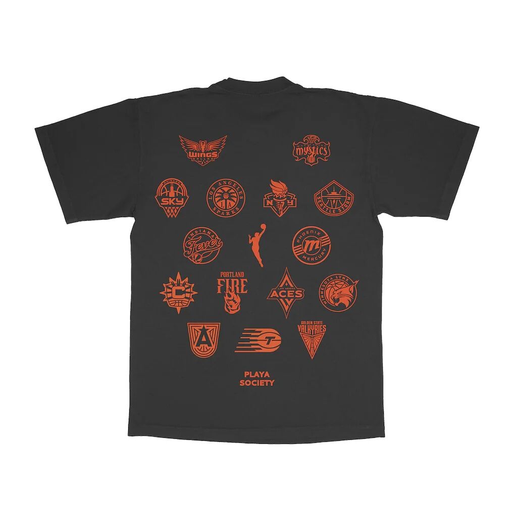WNBA Playa Society Unisex Sketch T-Shirt