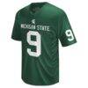 Kenneth Walker III Michigan State Spartans Original Retro Brand Youth Commemorative Classics Printed Football Jersey - Green - Side View