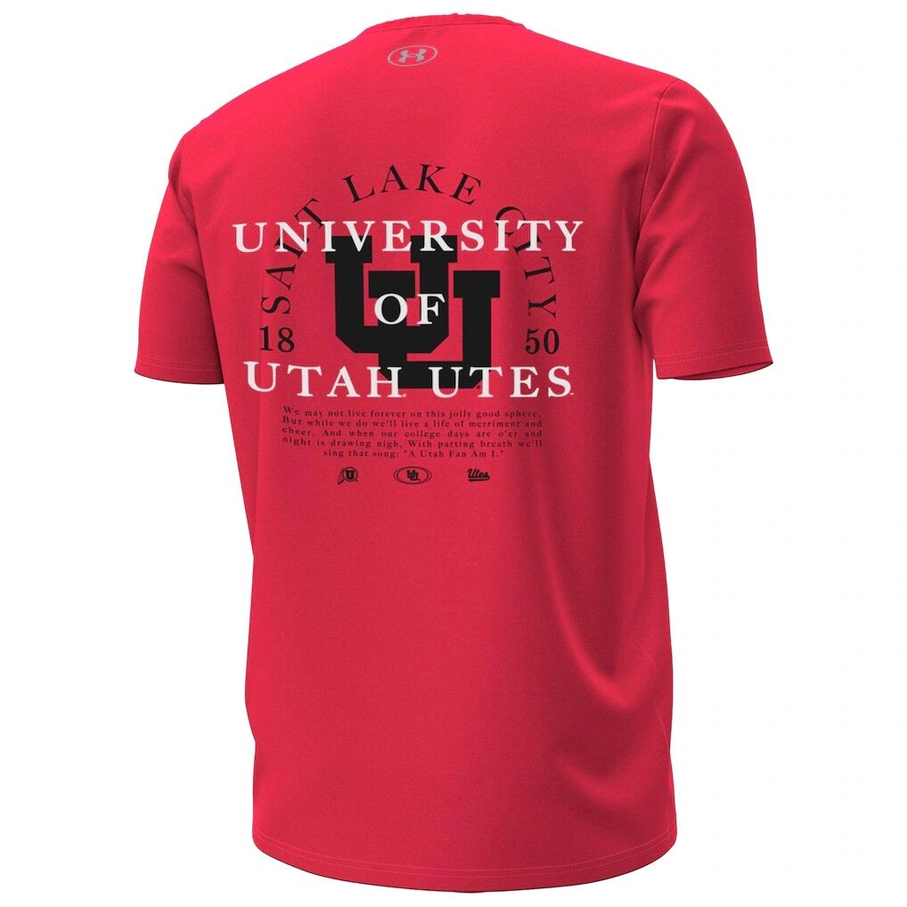 Utah Utes Under Armour 2026 Sideline Performance T-Shirt