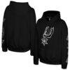 San Antonio Spurs Stadium Essentials Youth Legends Elementized Hoodie - Black - Front View