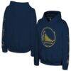 Golden State Warriors Stadium Essentials Youth Legends Elementized Hoodie - Navy - Front View