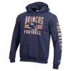 Denver Broncos Champion Powerblend Hoodie - Navy - Back View