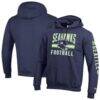Seattle Seahawks Champion Powerblend Hoodie - - Front View