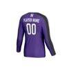 Northwestern Wildcats GameDay Greats Youth NIL Pick-A-Player Collegiate Women's Volleyball Lightweight Fashion Jersey - Purple - Detail View