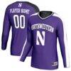 Northwestern Wildcats GameDay Greats Youth NIL Pick-A-Player Collegiate Women's Volleyball Lightweight Fashion Jersey - Purple - Front View