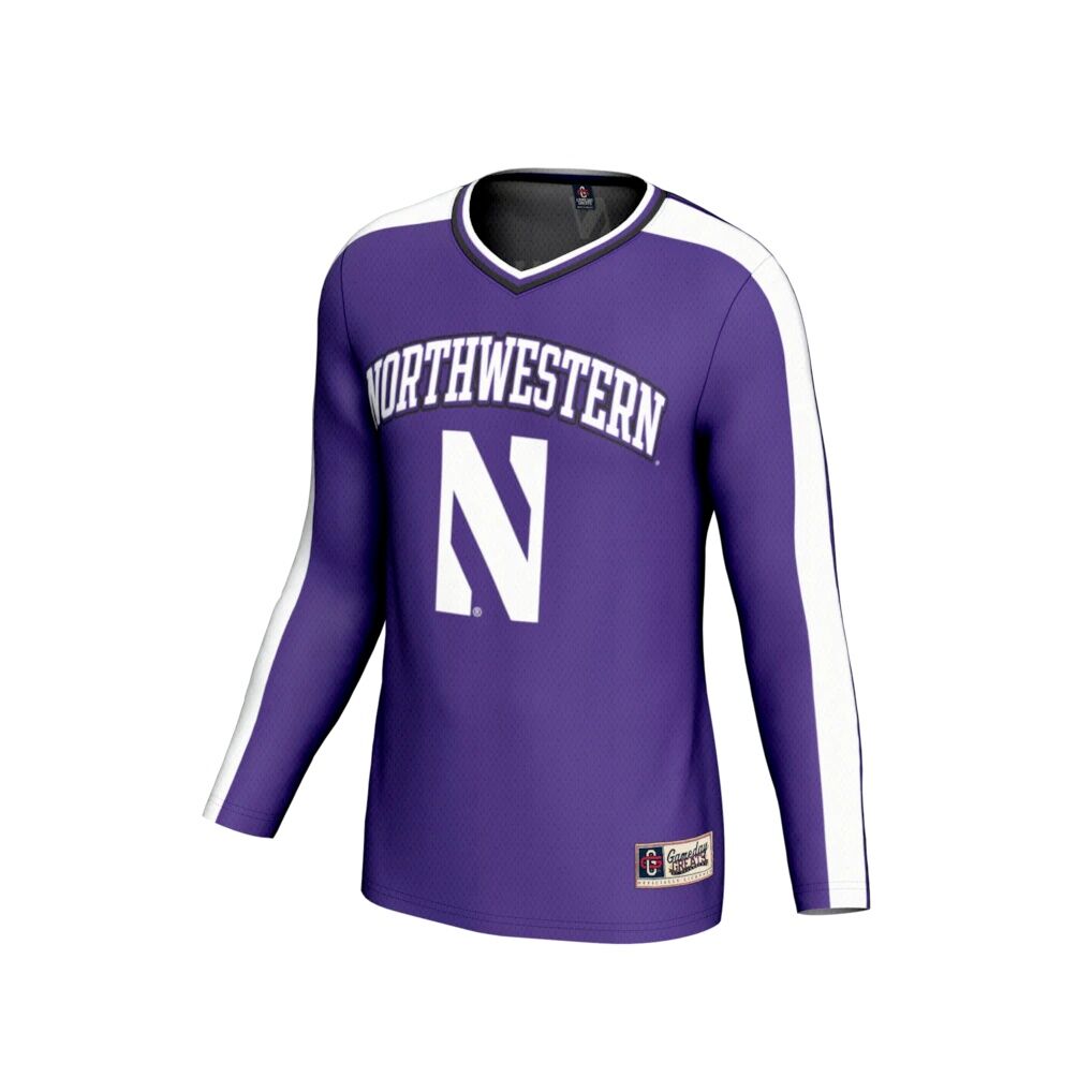 Northwestern Wildcats GameDay Greats Youth NIL Pick-A-Player Collegiate Women's Volleyball Lightweight Fashion Jersey