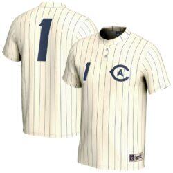 UC Davis Aggies GameDay Greats Unisex Lightweight Collegiate Baseball Fashion Jersey - White - Front View