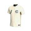 UC Davis Aggies GameDay Greats Unisex Lightweight Collegiate Baseball Fashion Jersey - White - Side View
