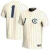 UC Davis Aggies GameDay Greats Youth Lightweight Collegiate Baseball Fashion Jersey - White - Front View