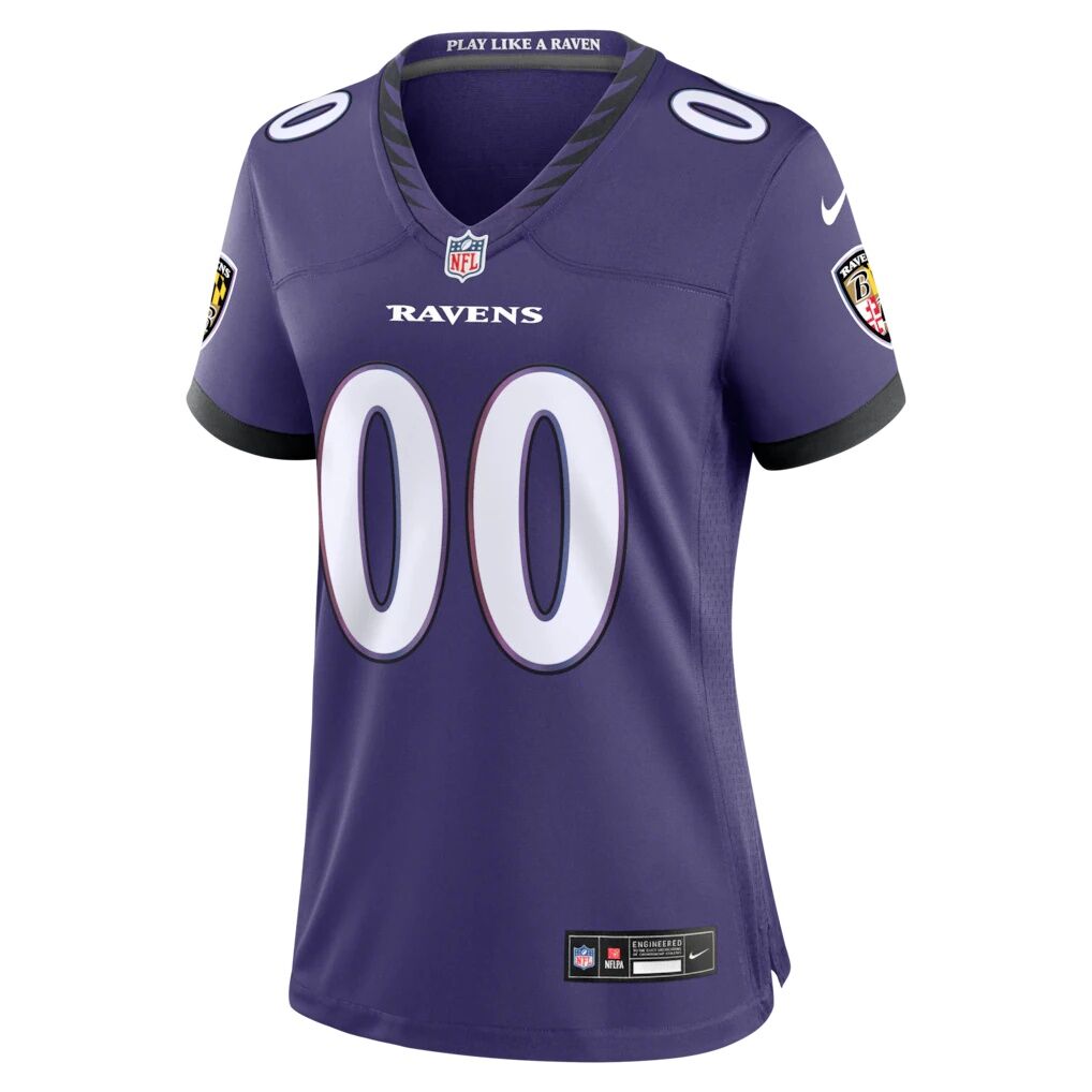 Baltimore Ravens Nike Women's Custom Game Jersey