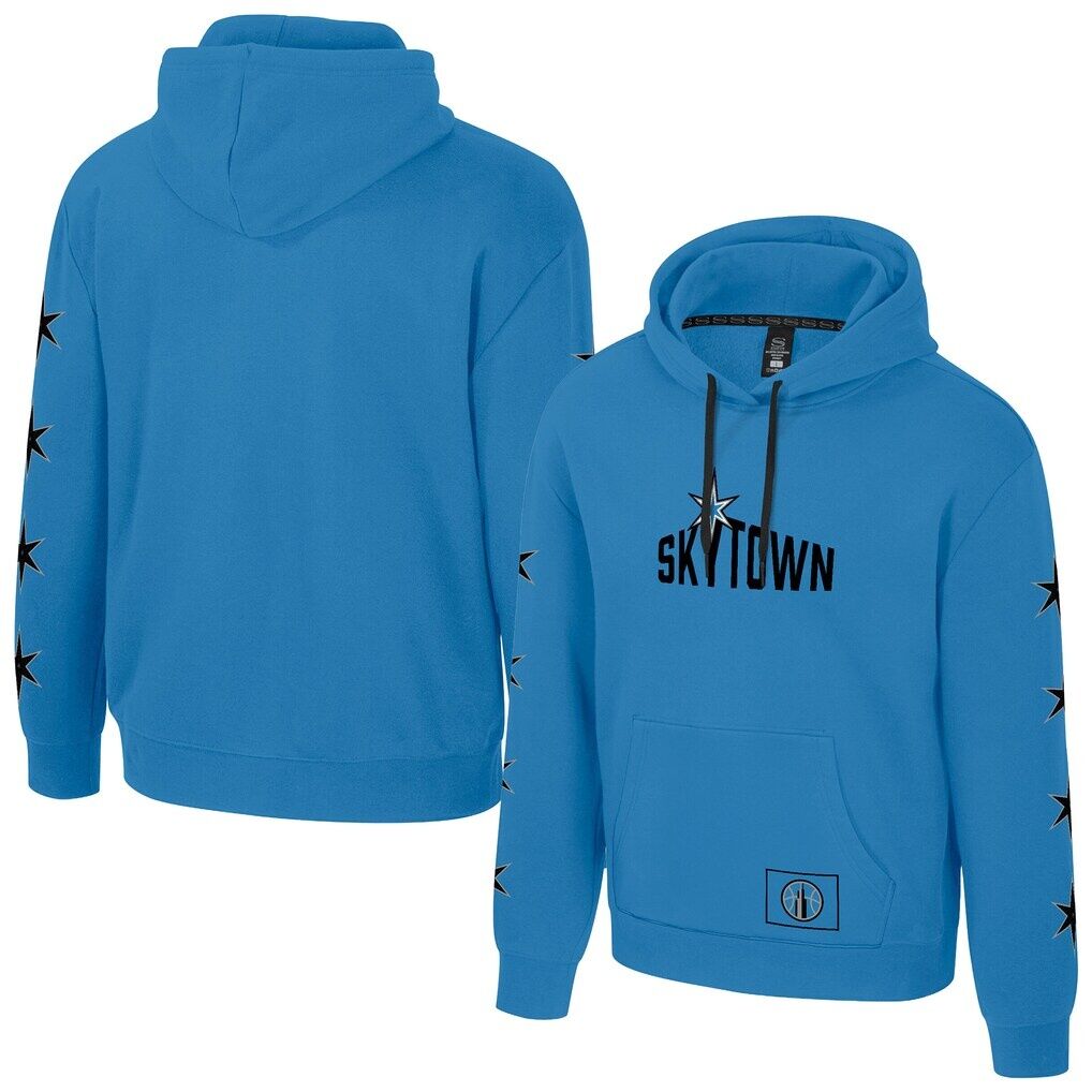 Chicago Sky Stadium Essentials Unisex Rebel Hoodie - Sky Blue