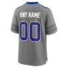 Buffalo Bills Nike Nickel City Custom Game Jersey - Gray - Detail View