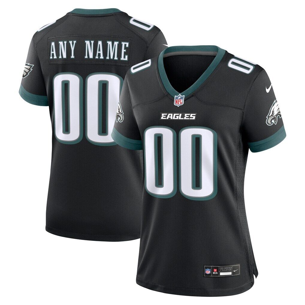 Philadelphia Eagles Nike Women's Alternate Custom Game Jersey