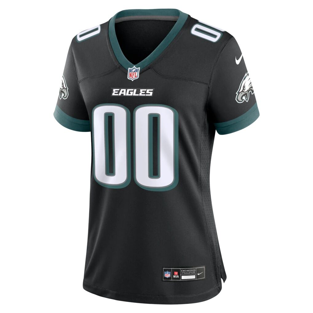 Philadelphia Eagles Nike Women's Alternate Custom Game Jersey