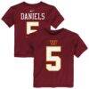 Jayden Daniels Washington Commanders Nike Toddler Name & Number T-Shirt - - Front View