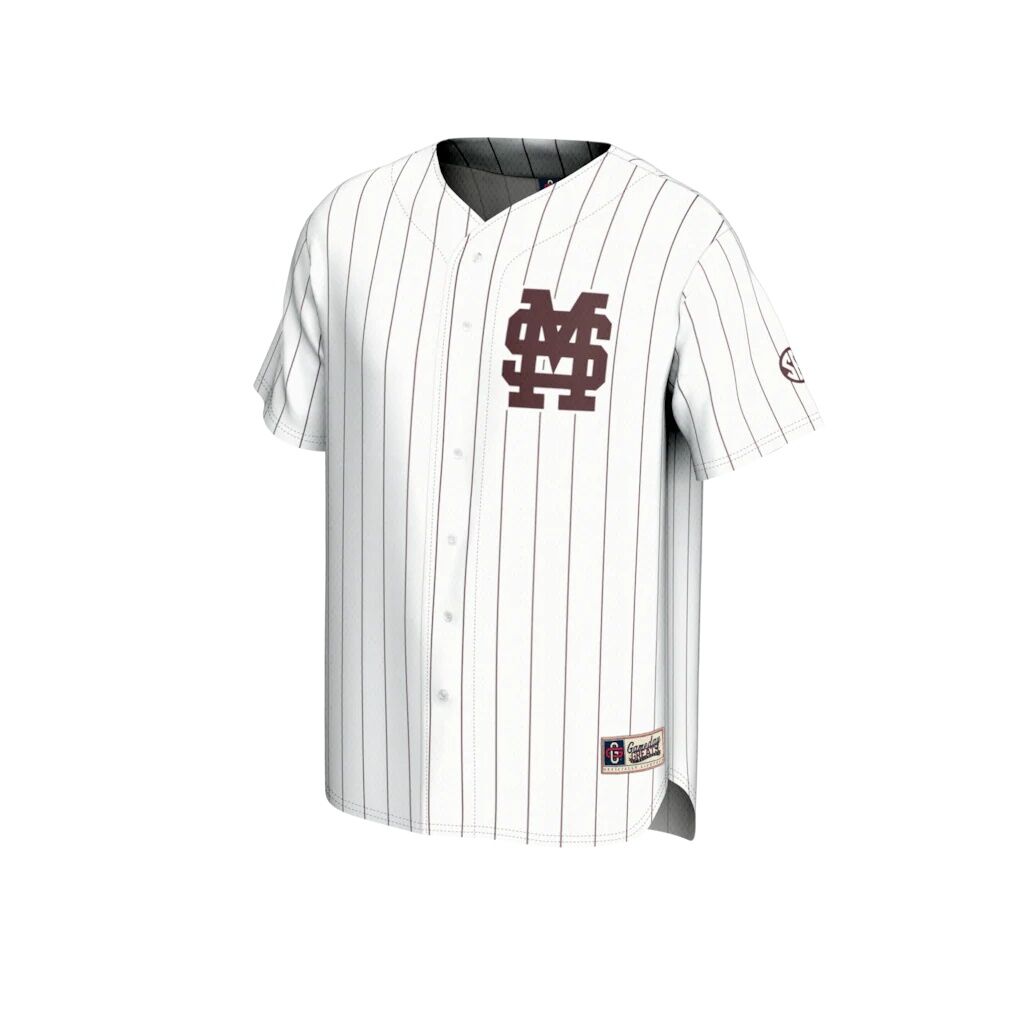 Mississippi State Bulldogs GameDay Greats Youth Lightweight Collegiate Baseball Fashion Jersey