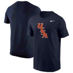 UTSA Roadrunners Nike Diagonal Logo T-Shirt - Navy - Front View