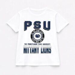 Penn State Nittany Lions Gameday Couture Women's All-Time Classic Oversized Flowy T-Shirt - White - Front View