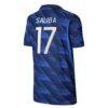 William Saliba France National Team Nike Youth 2026 Home Match Authentic Jersey - Blue - Detail View