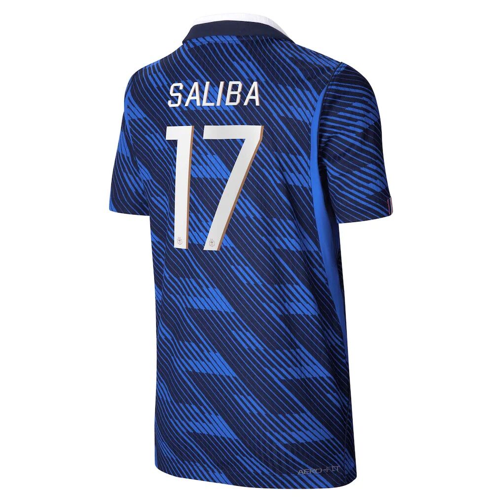 William Saliba France National Team Nike Youth 2026 Home Match Authentic Jersey