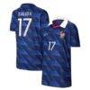 William Saliba France National Team Nike Youth 2026 Home Match Authentic Jersey - Blue - Front View