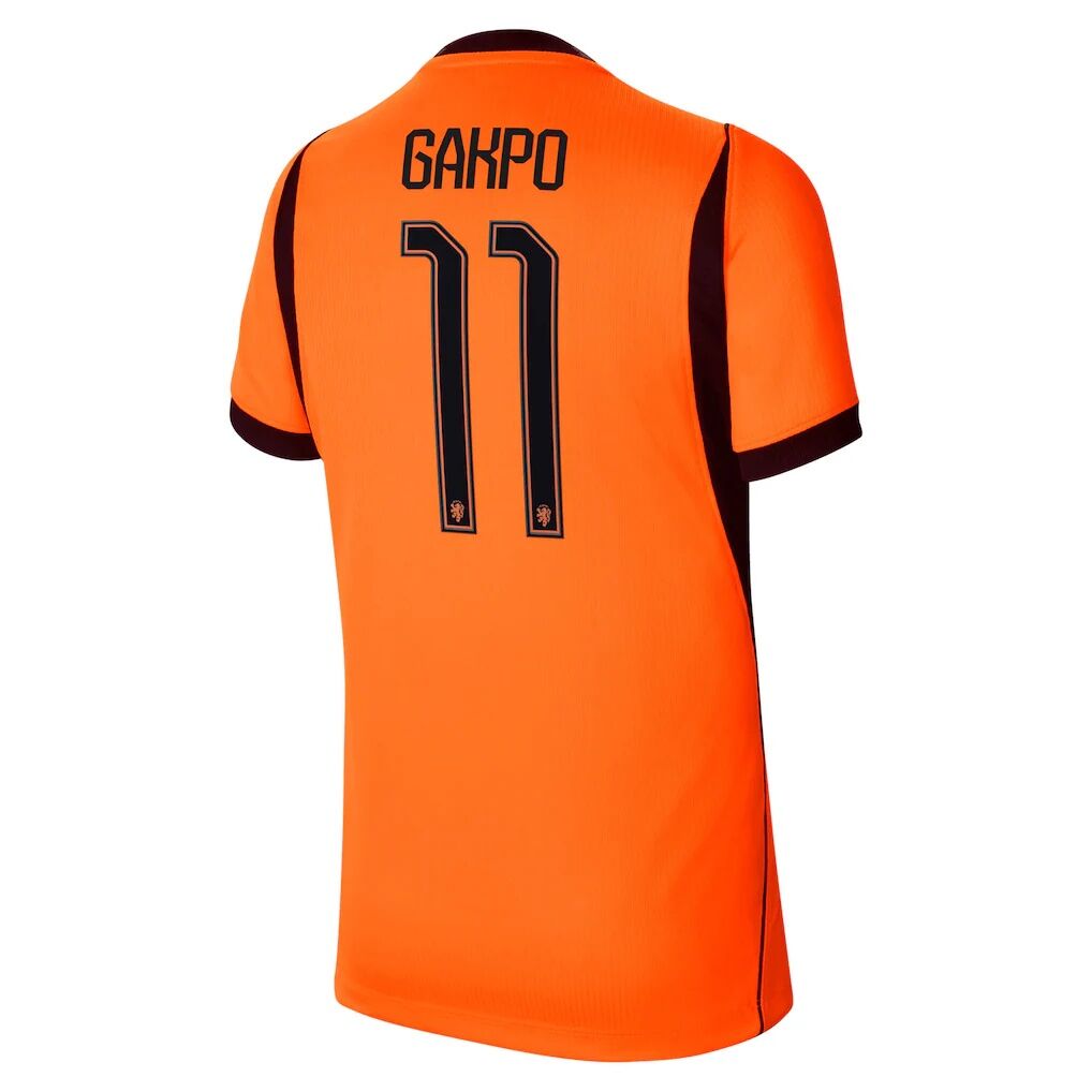 Cody Gakpo Netherlands National Team Nike Youth 2026 Home Stadium Replica Jersey