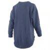 North Carolina Tar Heels Pressbox Women's Blitz Long Sleeve T-Shirt - Navy - Detail View