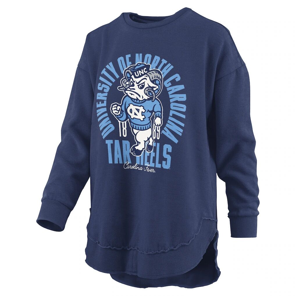 North Carolina Tar Heels Pressbox Women's Blitz Long Sleeve T-Shirt