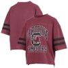 South Carolina Gamecocks Pressbox Women's Wayne Tyler Cropped T-Shirt - - Front View