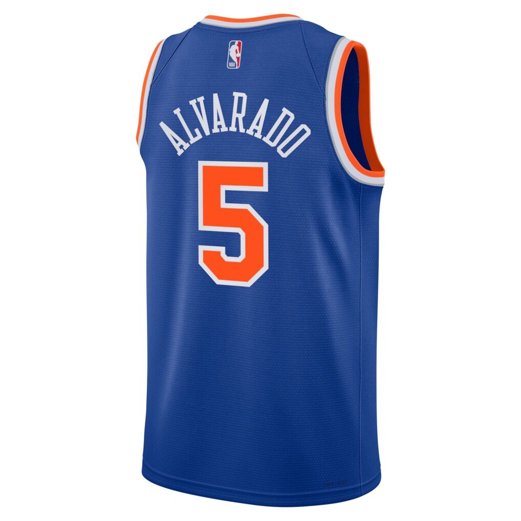 Jose Alvarado New York Knicks Nike Youth Swingman Jersey - Icon Edition