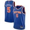 Jose Alvarado New York Knicks Nike Youth Swingman Jersey - Blue - Front View
