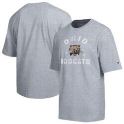 Ohio Bobcats Champion Weathered Team T-Shirt - - Front View