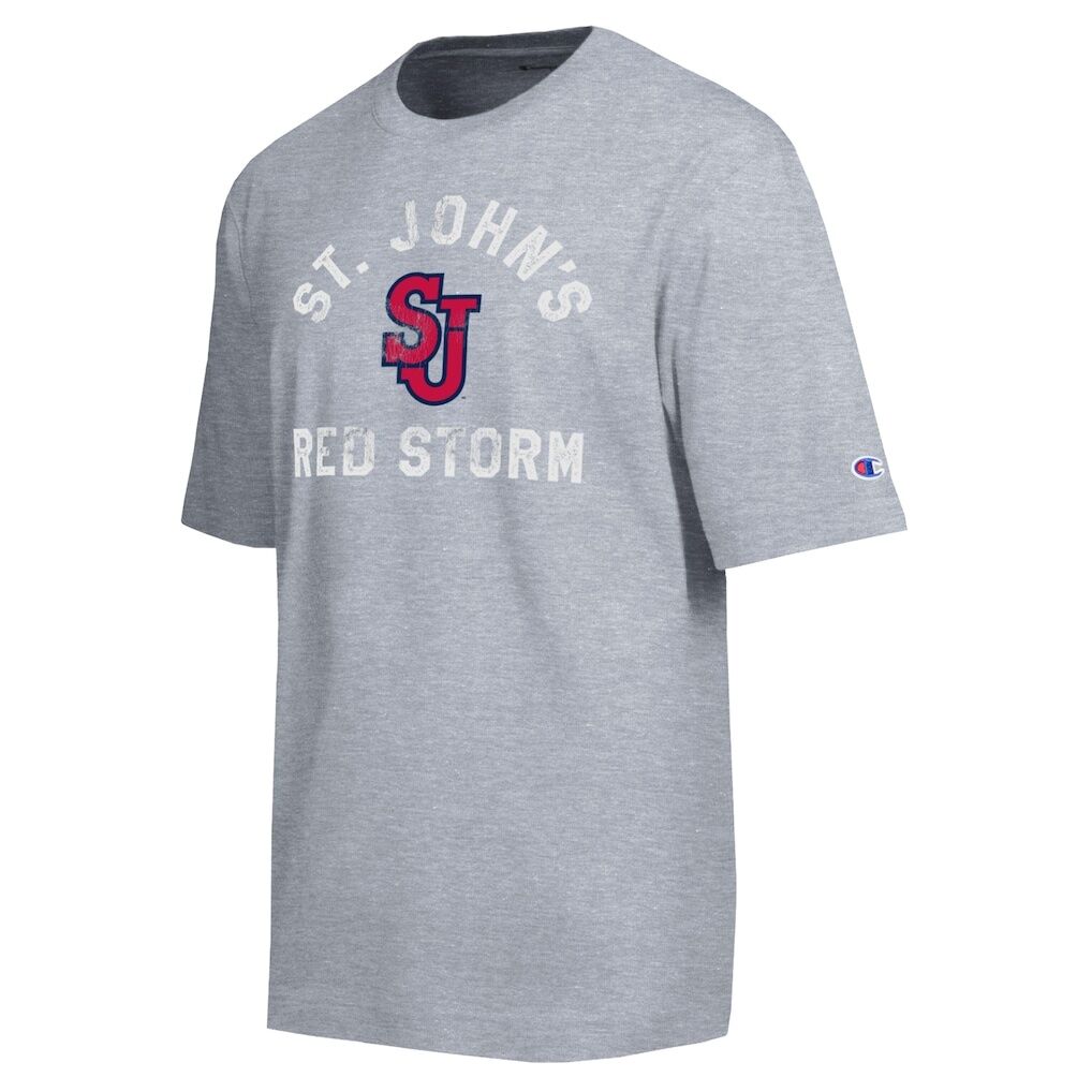 St. John's Red Storm Champion Weathered Team T-Shirt - Heather Gray