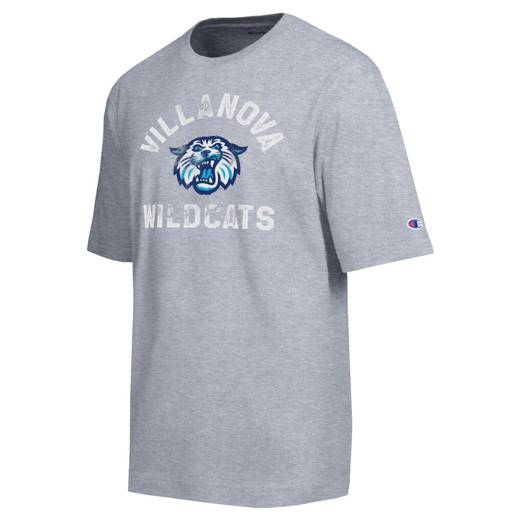 Villanova Wildcats Champion Weathered Team T-Shirt - Heather Gray