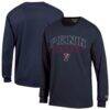 Pennsylvania Quakers Champion Team Long-Sleeve T-Shirt - Navy - Front View