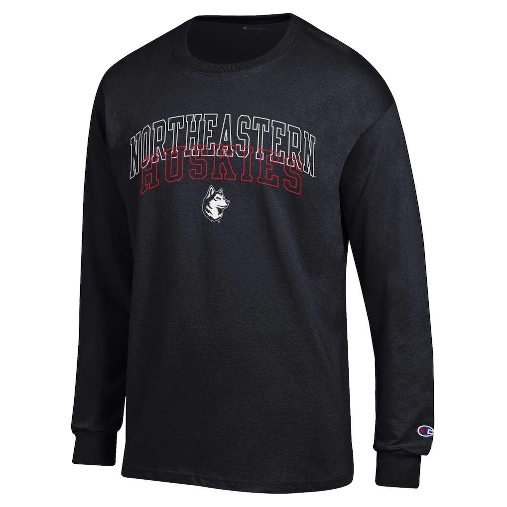 Northeastern Huskies Champion Team Long-Sleeve T-Shirt