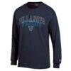 Villanova Wildcats Champion Team Long-Sleeve T-Shirt - Navy - Side View