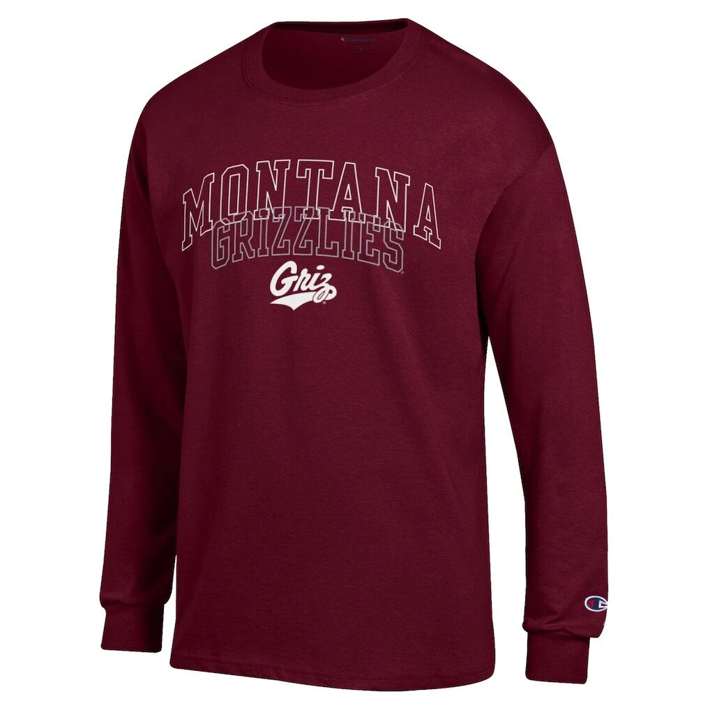 Montana Grizzlies Champion Team Long-Sleeve T-Shirt - Maroon
