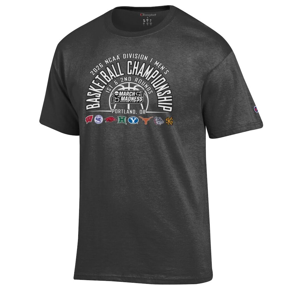 NCAA Champion Unisex 2026 March Madness Portland T-Shirt