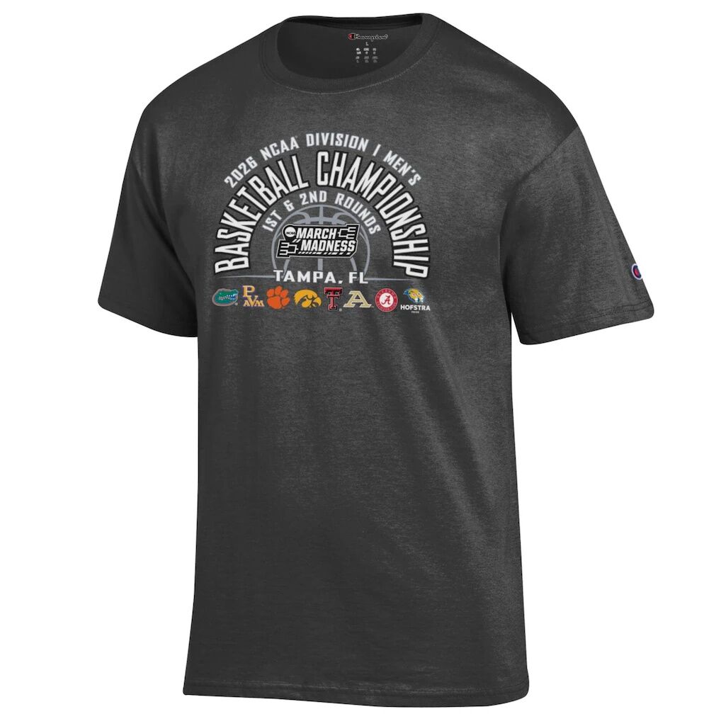 NCAA Champion Unisex 2026 March Madness Tampa T-Shirt