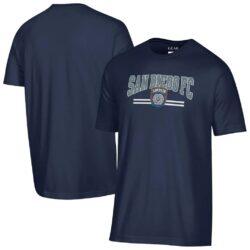 San Diego FC Big Soft T-Shirt - Navy - Front View