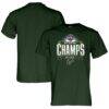 South Florida Bulls Blue 84 Unisex 2026 American Conference Men's Basketball Tournament Champions T-Shirt - Green - Front View