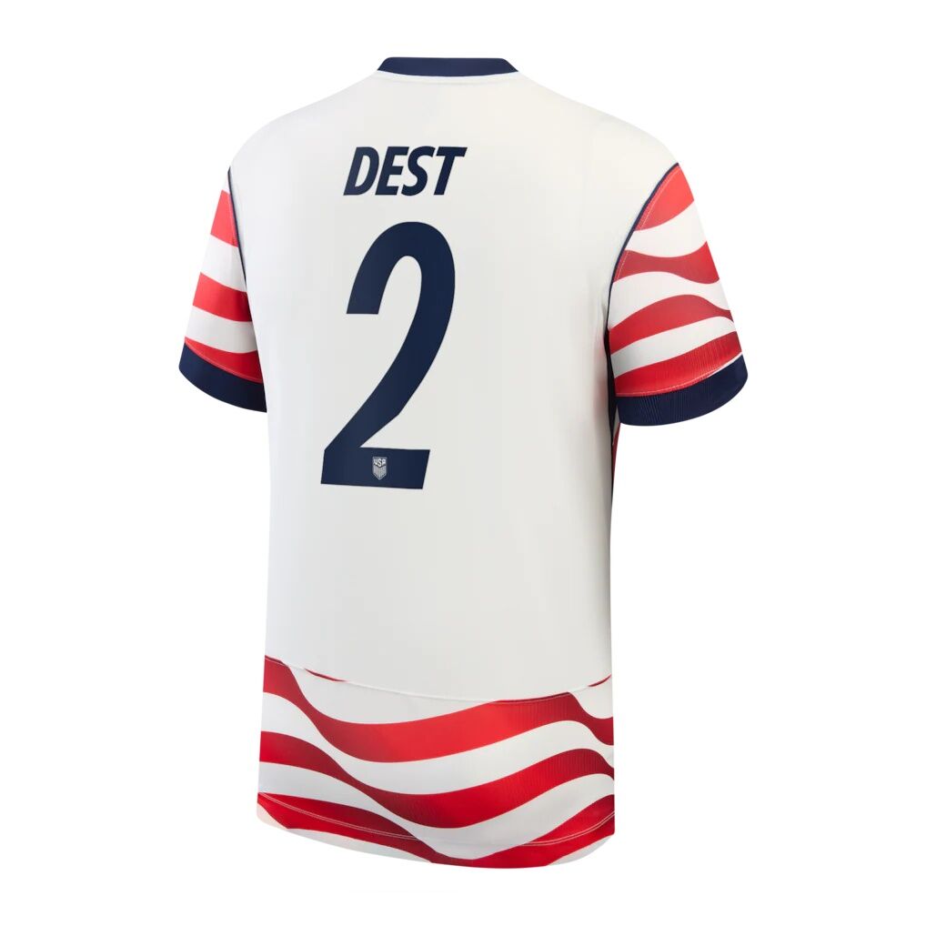 Sergiño Dest USMNT Nike 2026 Home Stadium Replica Jersey