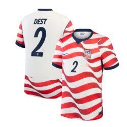 Sergiño Dest USMNT Nike 2026 Home Stadium Replica Jersey